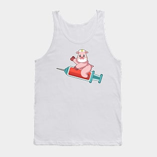 Pig Nurse Syringe Tank Top